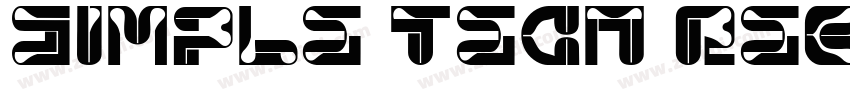 Simple Tech Regular字体转换